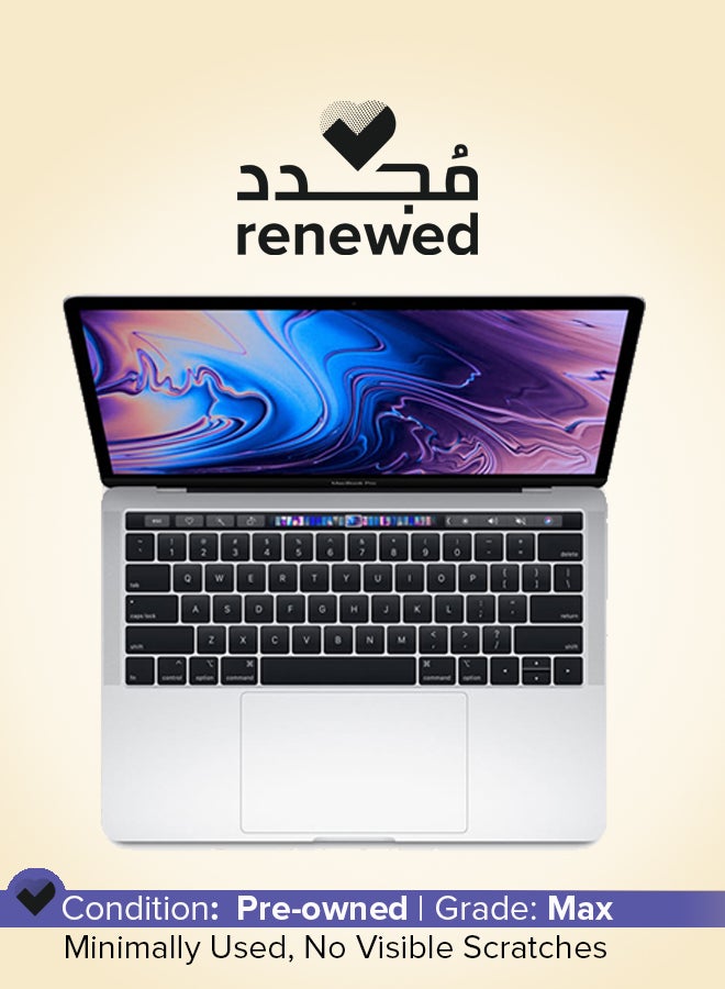 Renewed - MacBook Pro A1989 (2018) Laptop With 13-Inch Full HD Display, Core i5 Processor/Dual Core/8GB RAM/256GB SSD/macOS English Space Grey