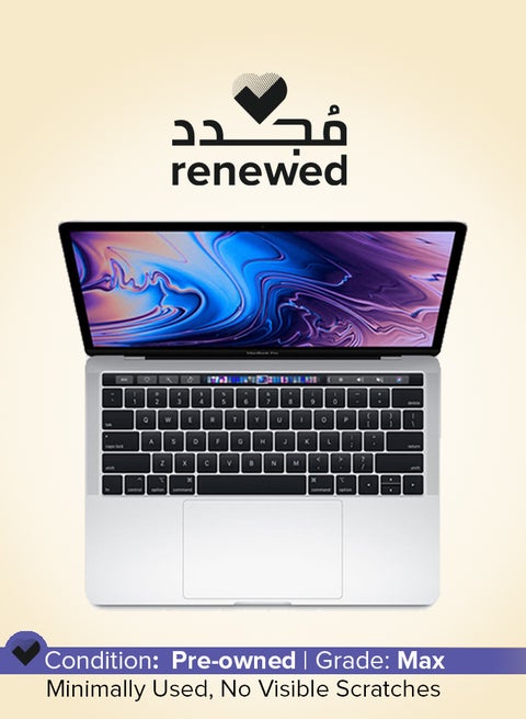 Renewed - MacBook Pro A1989 (2018) Laptop With 13.3-Inch Full HD Display, Core i5 Processor/Dual Core/8GB RAM/512GB SSD/macOS Space Grey