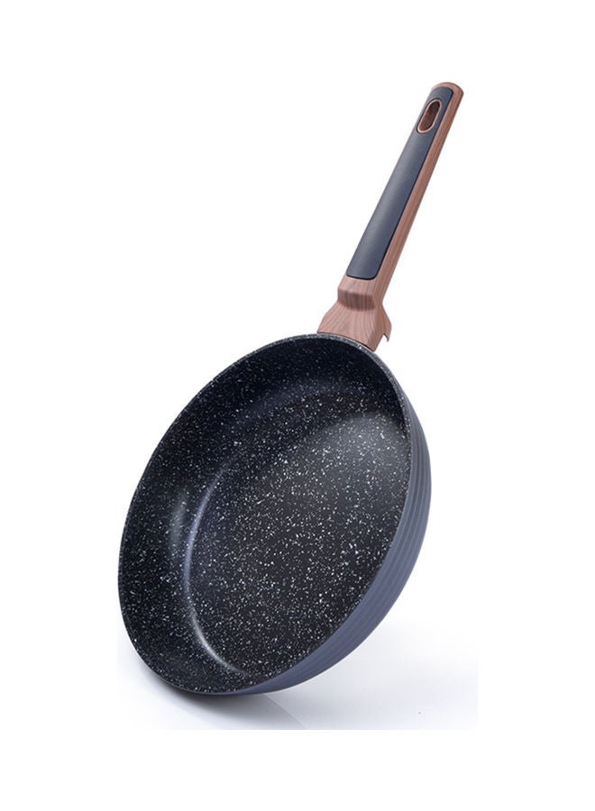 Fissman Frying Pan Aluminum With Non-Stick Coating Diamond Series Black 24cm - Image 1