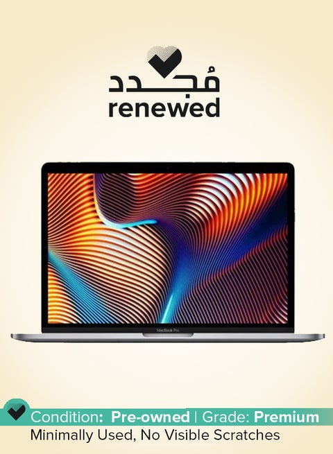 Renewed - MacBook Pro A1708 (2017) Laptop With 13.3-Inch Full HD Display, Core i5 Processor/Dual Core/8GB RAM/256GB SSD/macOS Space Grey