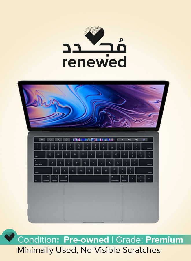 Apple Renewed - MacBook Pro (2019) Laptop With 13.3-Inch Ultra HD Display, Core i5 Processor/Quad Core/8GB RAM/256GB SSD/macOS Space Gray - Image 1