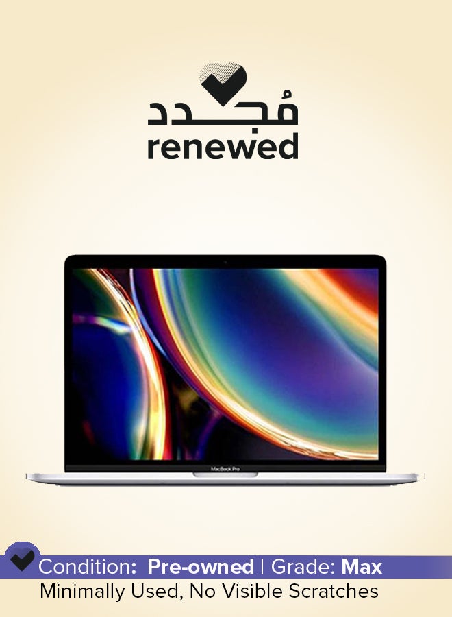 Apple Renewed - Macbook Pro 13 (2020) Laptop With 13-Inch Display, Apple M1 Chip Processor/8GB RAM/512GB SSD/Integrated Graphics Silver  - Image 1