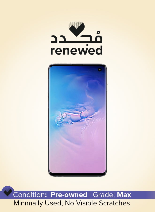 Samsung - Renewed - Galaxy S10 Prism Blue 8GB RAM 128GB 4G LTE - Image 1