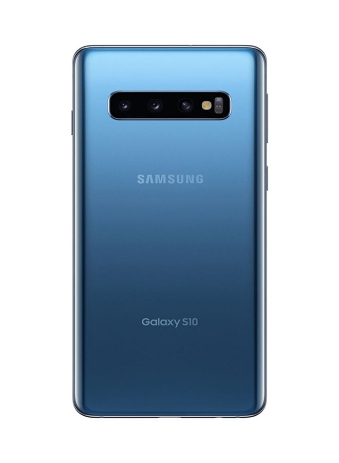 سامسونج مُجدد - موبايل جالاكسي S10 بذاكرة داخلية 128 جيجابايت ويدعم تقنية 4G LTE بلون أزرق زجاجي - Image 3
