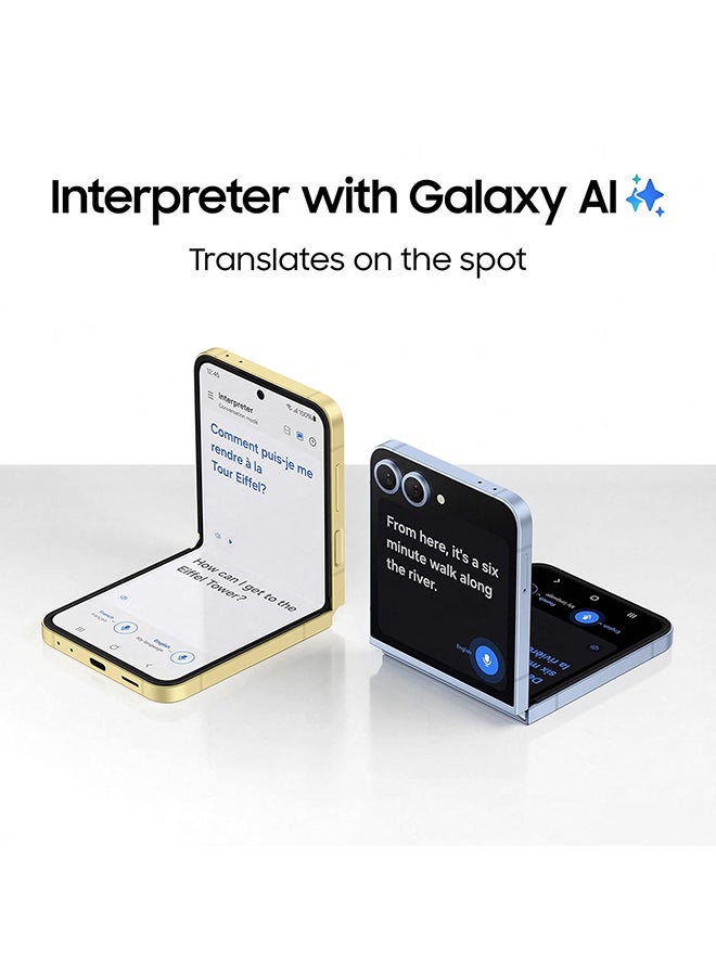 Samsung Renewed - Galaxy Z Flip 6 Dual SIM Silver Shadow 12GB RAM 256GB 5G - International Version - Image 3