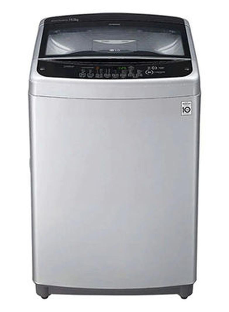 LG Smart Inverter Top Load Washing Machine Turbo Drum Soft Closing Door 14 Kg, T1466NEHGU Silver - Image 1