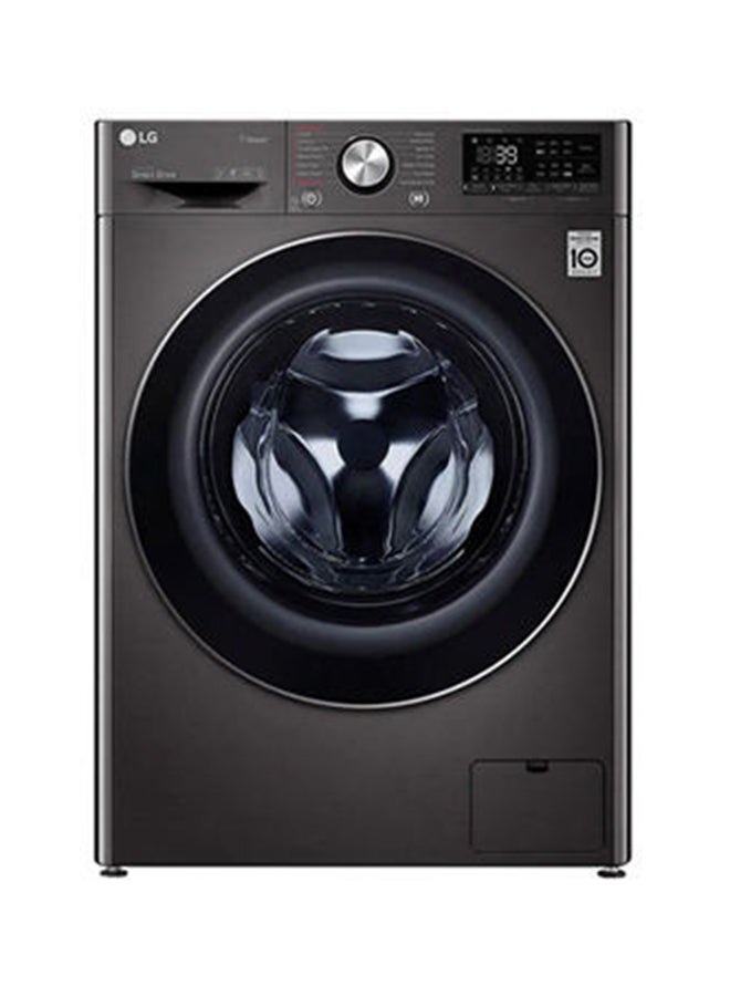 إل جي غسالة فيفاتشي مع تقنية AI DD وإنفرتر ومحرك بسرعة 1400 دورة في الدقيقة 9 kg F4R5VYG2E أسود - Image 1