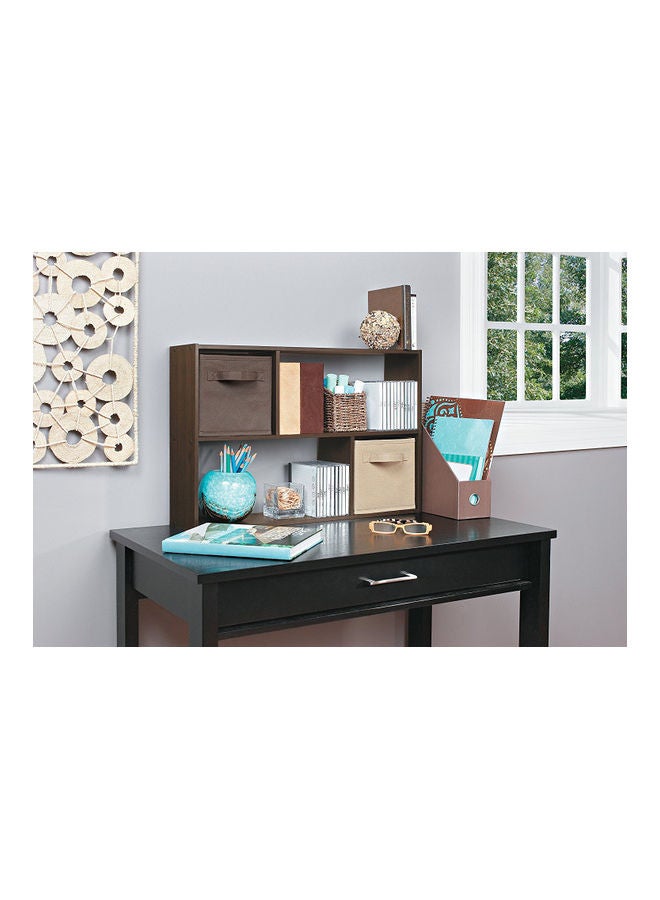 MODERN HOME Wall Mounted Bookcase Brown 80x55x15cm - Image 2