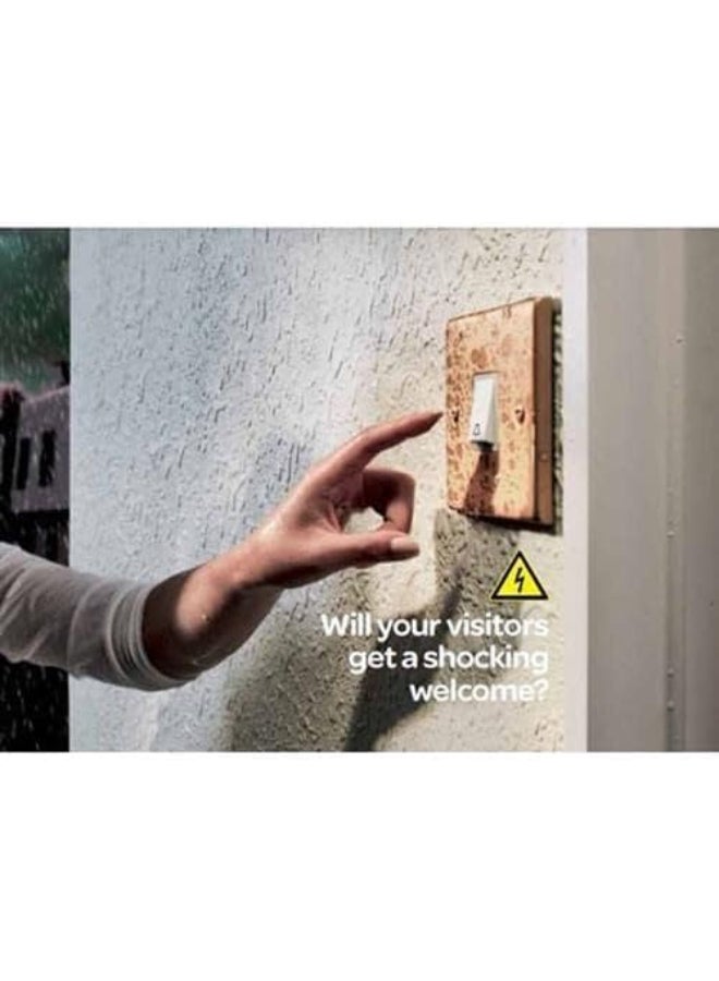 Schneider Electric Full-Time Weatherproof Single Gang Socket Cover (Transparent)IP55 - Kavacha E223R_TR Transparent 0.2kg - Image 2