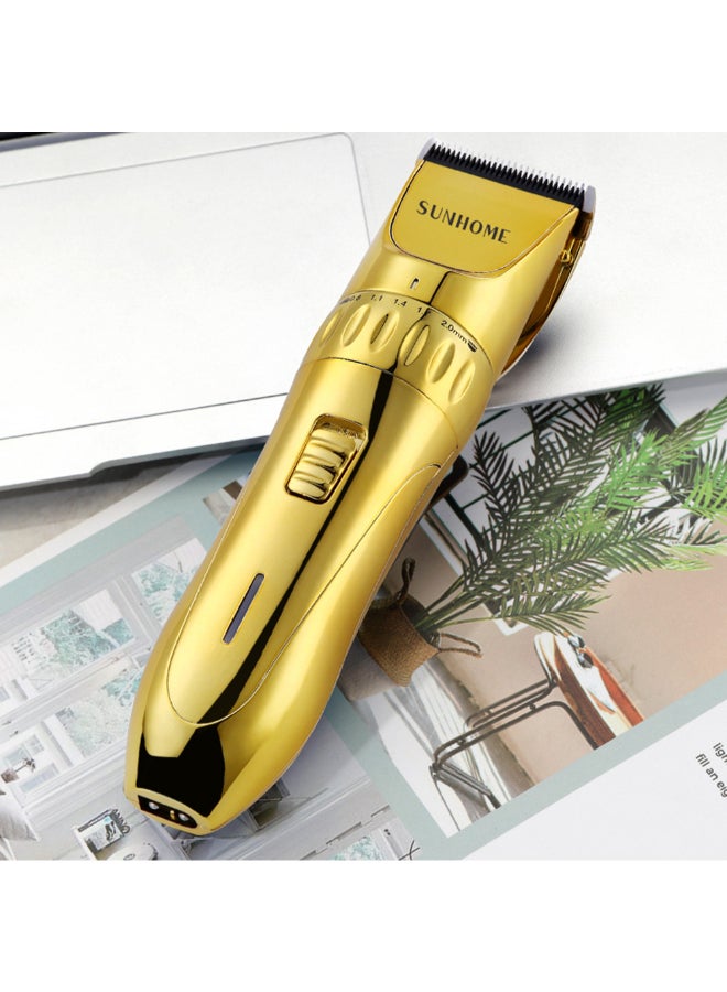 صن هوم أداة تجعيد الشعر الاحترافية بنمط زهرة ذهبي - Image 5