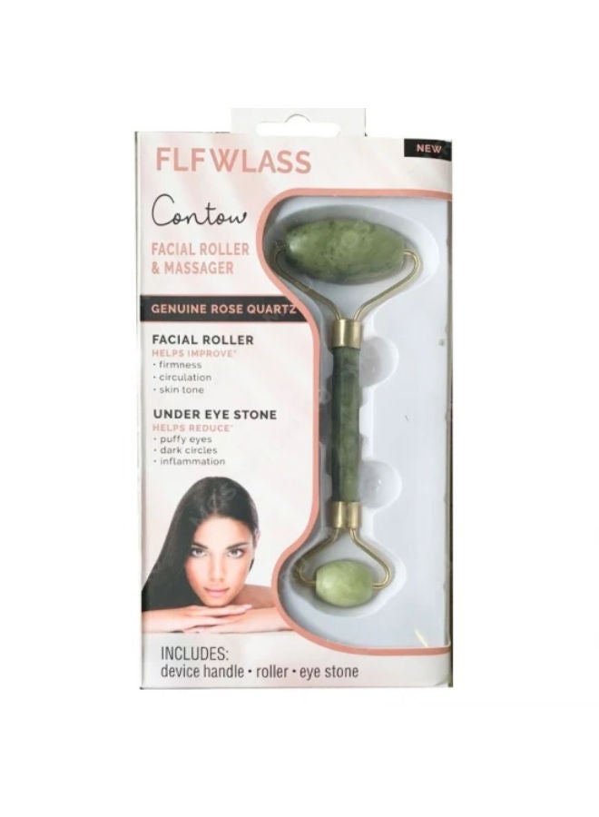 طقم بكرات دوارة للوجه، مكون من قطعتين. - Image 2