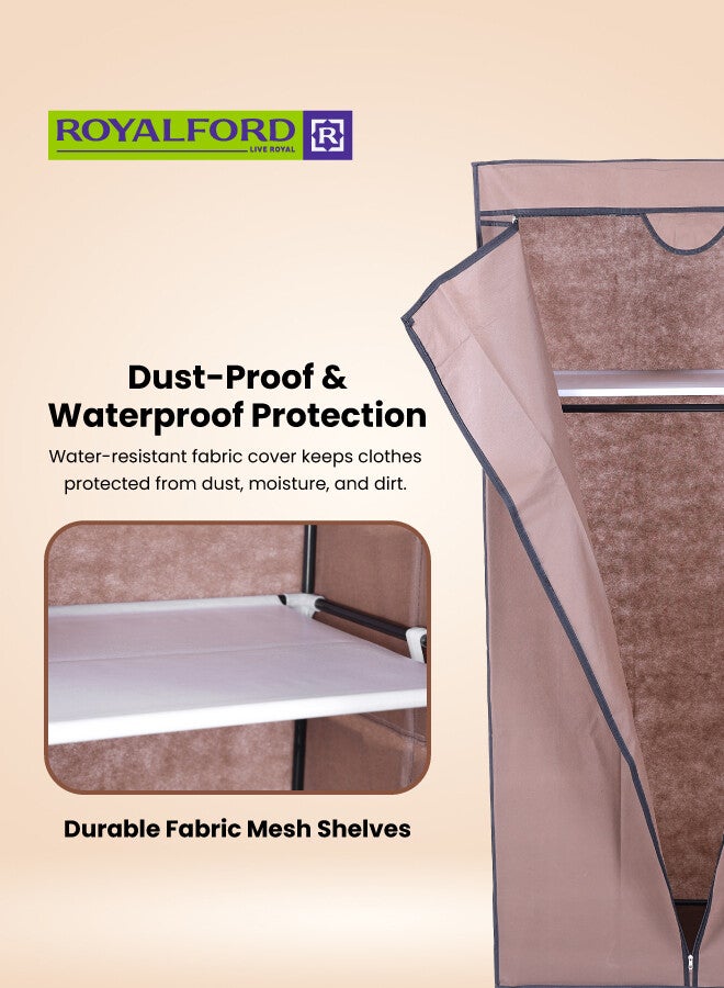 رويال فورد خزانة أنسجة بني - Image 4