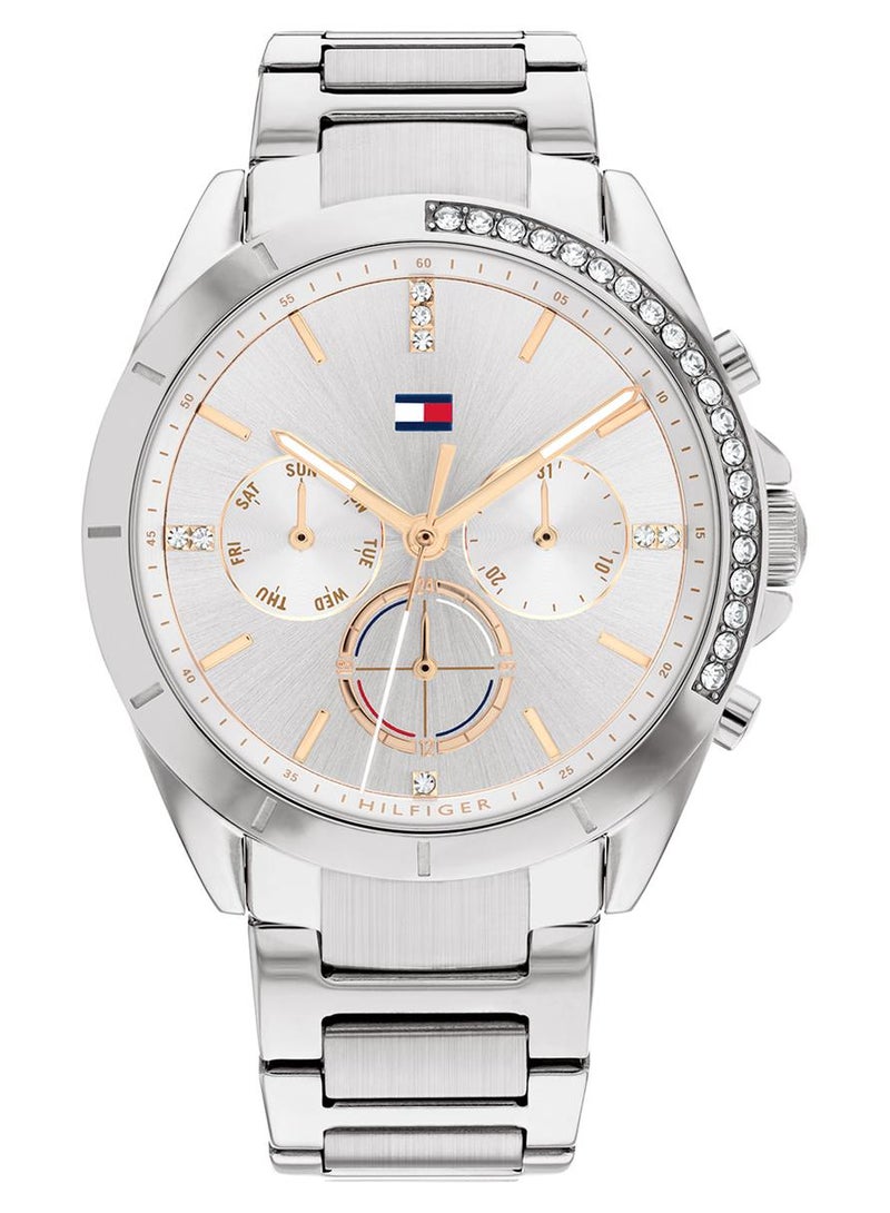 TOMMY HILFIGER Women's Kennedy  Silver Dial Watch - 1782384 - Image 1