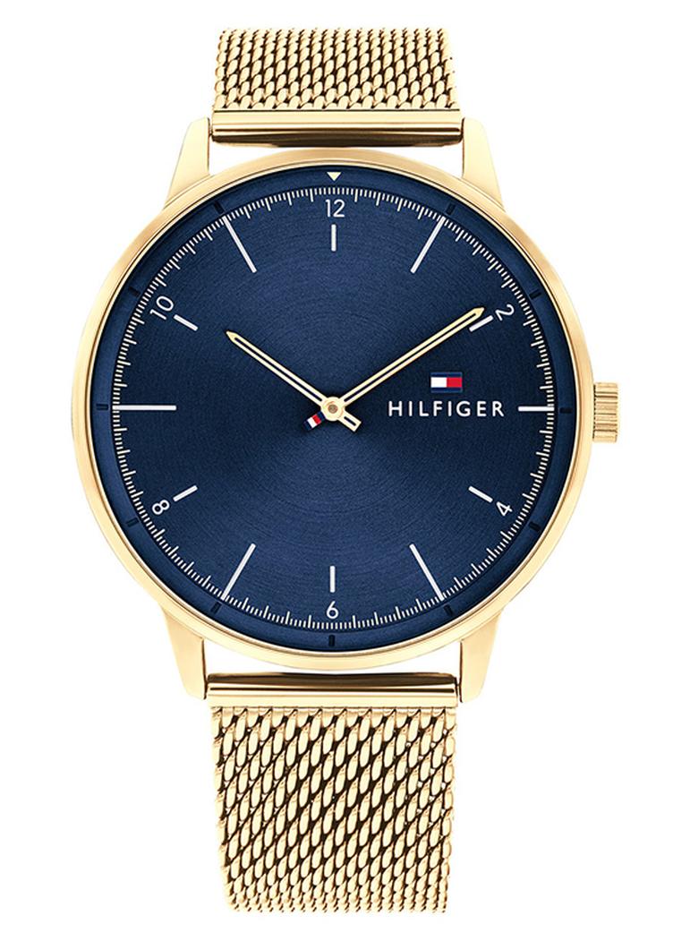 تومي هيلفيغر ساعة يد هيندريكس بقرص كحلي طراز 1791877 للرجال - Image 1