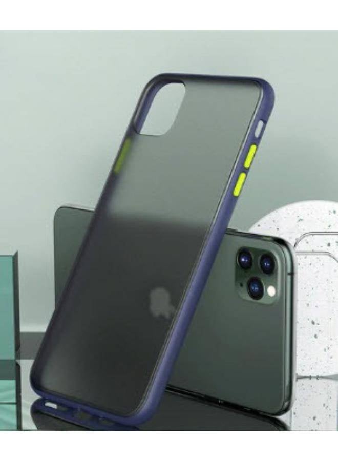 ROCKROSE TPU + Matt Back Case
 For iPhone 12 & 12 Pro Blue - Image 1