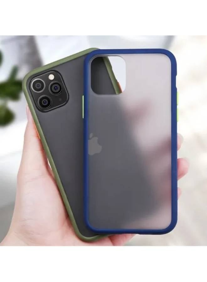 ROCKROSE TPU + Matt Back Case
 For iPhone 12 & 12 Pro Blue - Image 2