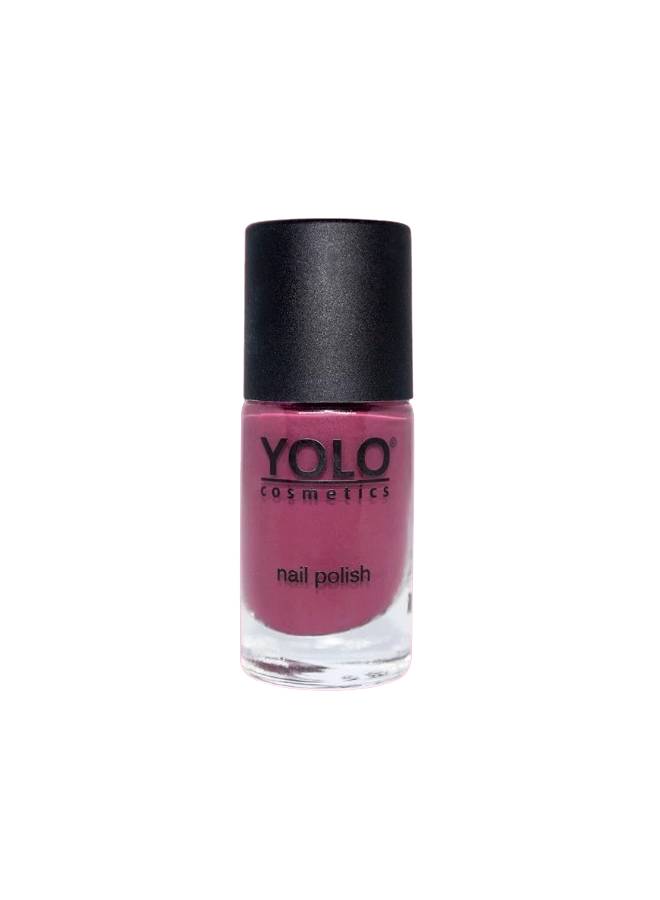 YOLO - Nail Polish 204 Dark Red - Image 1