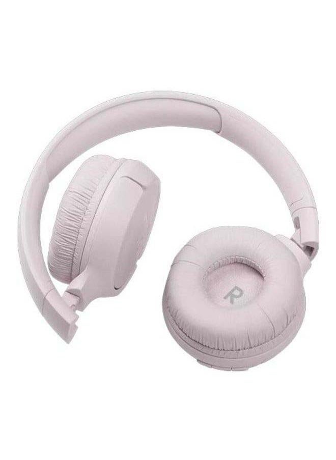 جي بي إل سماعات Tune 510Bt اللاسلكية فوق الأذن - Pure Bass - بطارية 40H - شحن سريع - USB سريع من النوع C -  قابل للطي وردي - Image 2