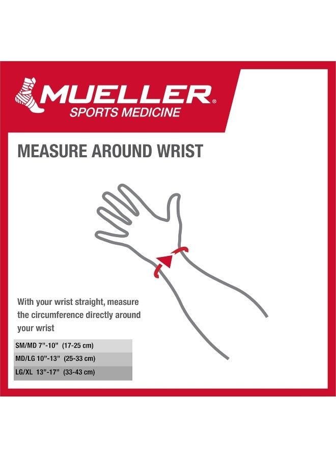 Mueller 4-Way Stretch Knit Wrist Support LG/XL 67725 - Image 3