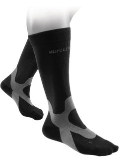 Mueller Graduated Compression Recovery Socks Black Small 430  - Image 2