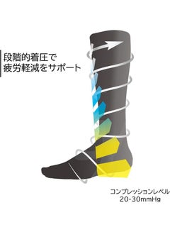 Mueller Graduated Compression Recovery Socks Black Small 430  - Image 4