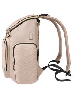 Georgia Diaper Bag Wt Changing Pad And Stroller Hooks - Ivory - pnsku/N50567987A/45/_/1706588794/0a7d858d-3578-4221-973b-3cd4d5cb54e3