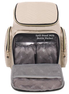 Georgia Diaper Bag Wt Changing Pad And Stroller Hooks - Ivory - pnsku/N50567987A/45/_/1706588795/84d5f355-573d-4201-b1fc-3bd8c3971665