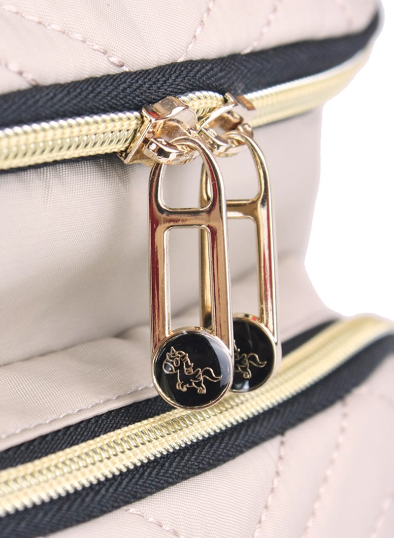 Little Story - Georgia Diaper Bag Wt Changing Pad And Stroller Hooks - Ivory - Image 1