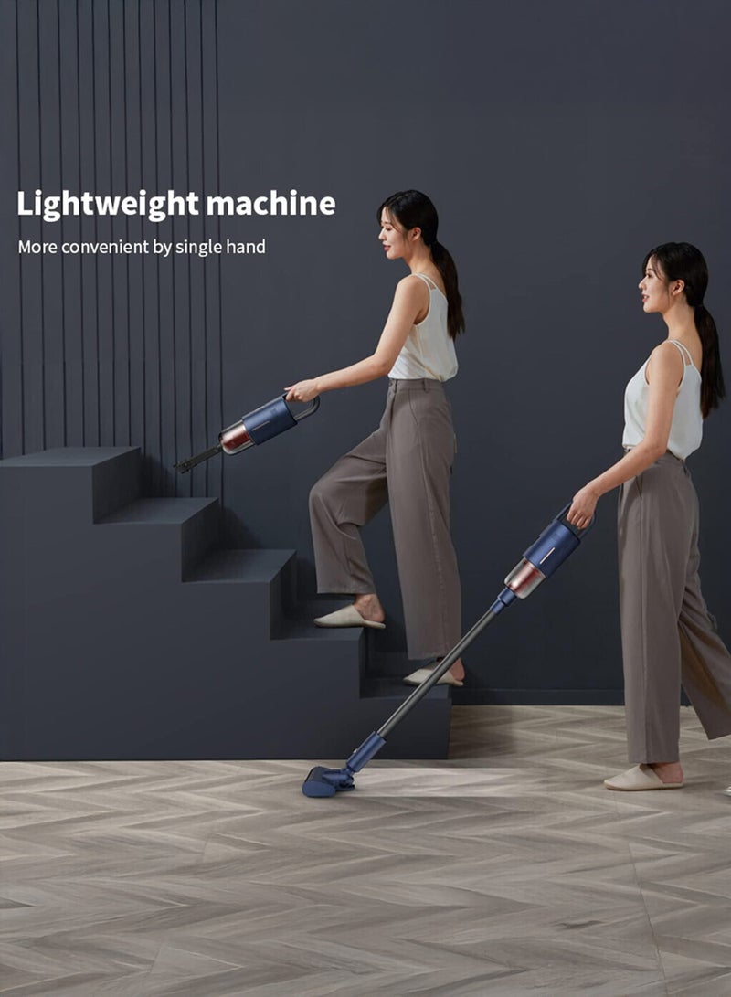 Deerma Ultra Light Handheld Cordless Vacuum Cleaner 0.6 L 160 kW VC811 Blue/Black - Image 3