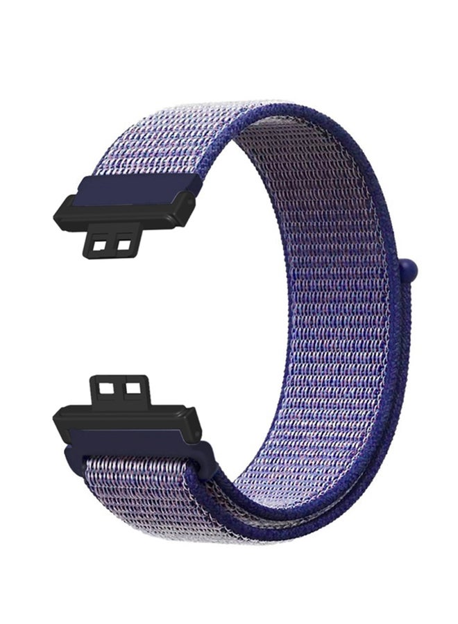 FITME Nylon Replacement  Band For Huawei Watch Fit Dark Blue  - Image 1