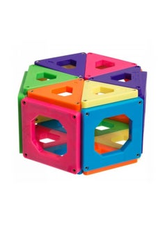 ديسكفري Toy Magnetic Tiles 24PCS ‎22.86 x 22.86 x 7.11cm  - Image 4