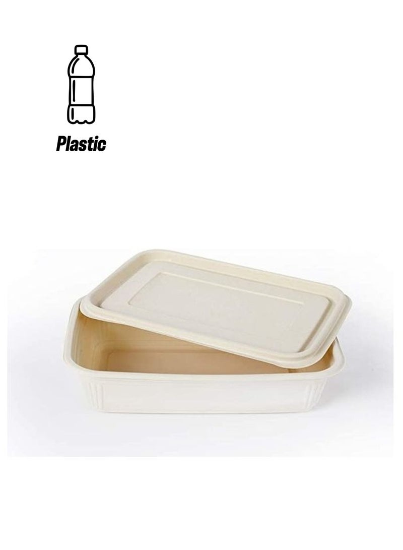 BGM Disposable Food Lunch Box Multicolour 100ml - Image 1