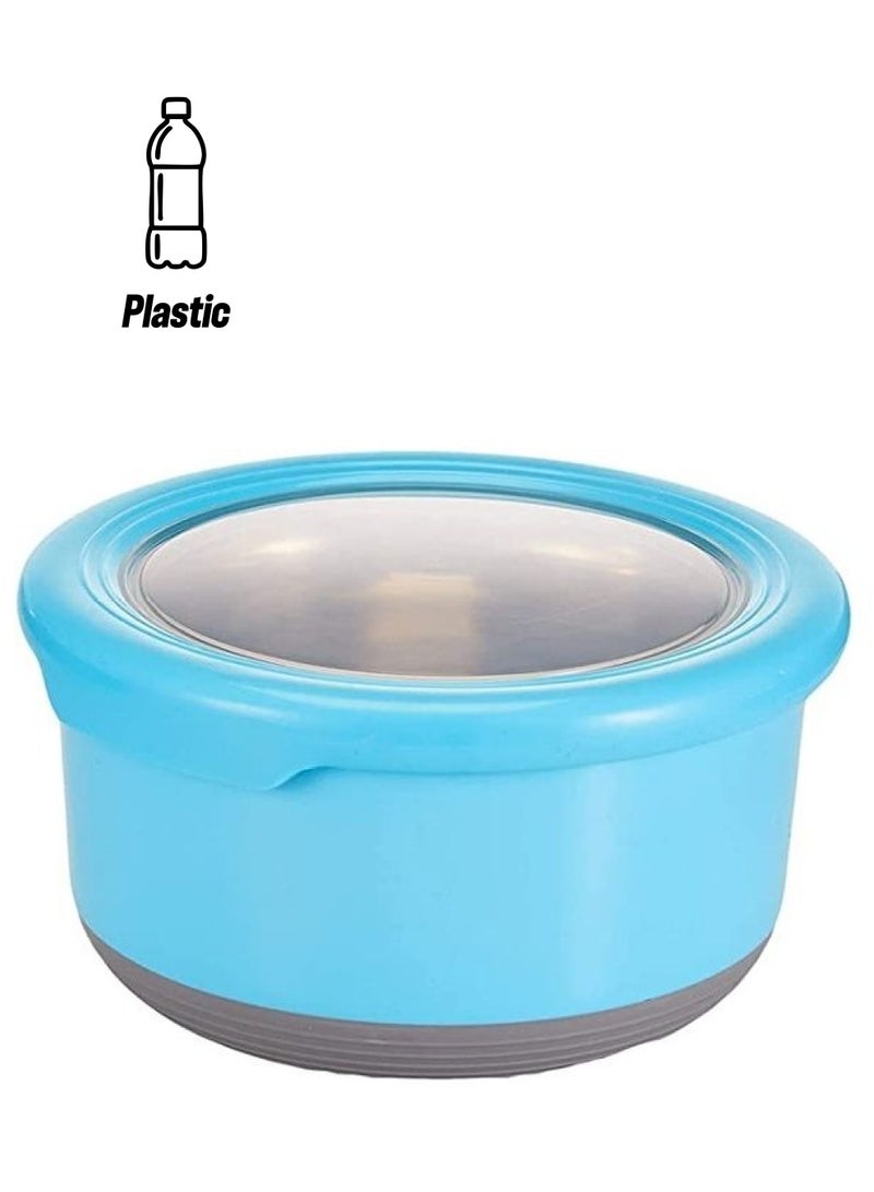 بي جي إم حافظة طعام من الستانلس ستيل ألوان متنوعة - Image 1