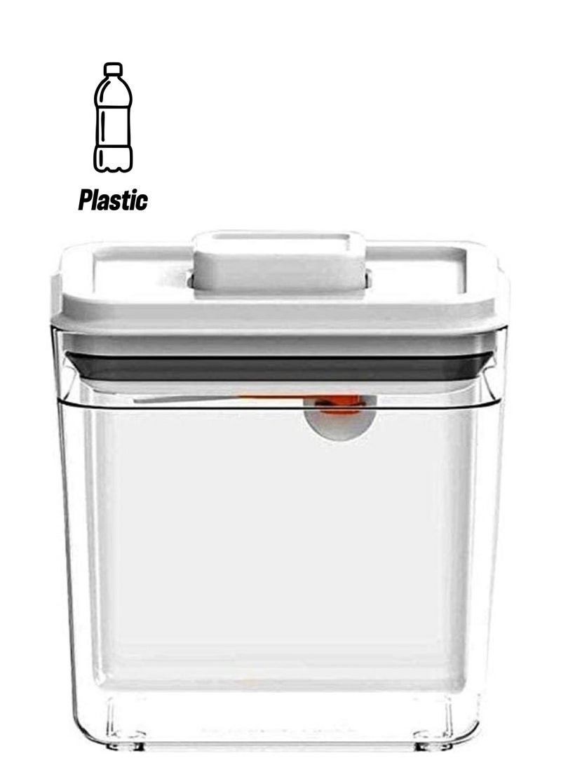 BGM Pop Up Air Tight Food Storage Container Clear 2300ml - Image 1