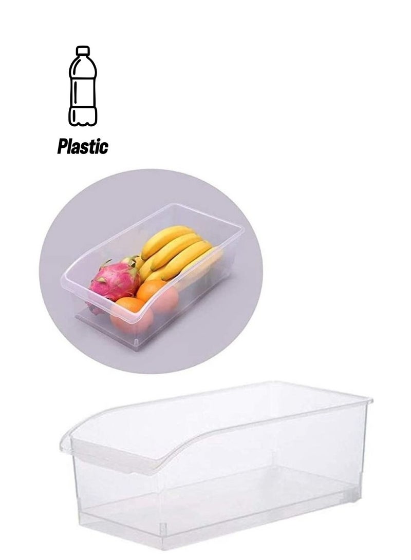 بي جي إم علبة تخزين بدون غطاء شفاف 6لترات - Image 1