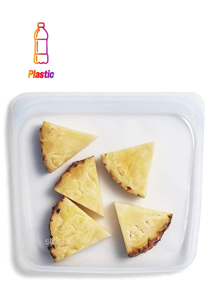 BGM Storage Box With Lid White - Image 1