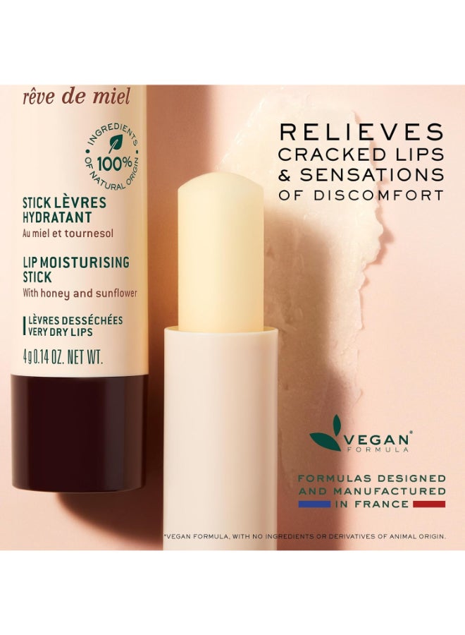 NUXE - Rêve De Miel® Lip Moisturising Stick Beige - Image 1