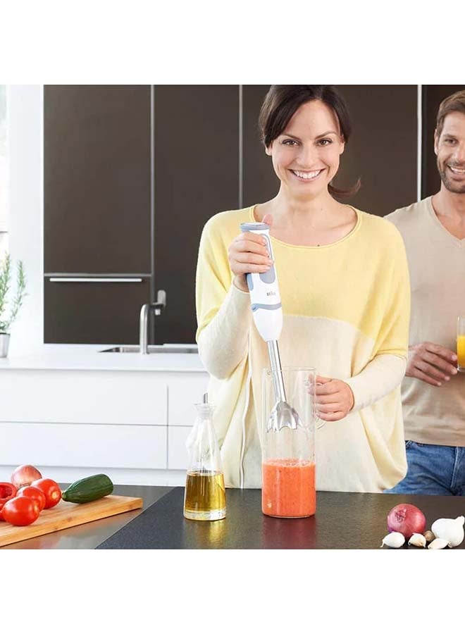 براون خلاط يدوي, مالتي كويك 5, 21 سرعه, مفرمه 0.500  لتر, كوب 0.600  لتر, خافق ستانلس ستيل MQ5235WH أبيض - Image 2