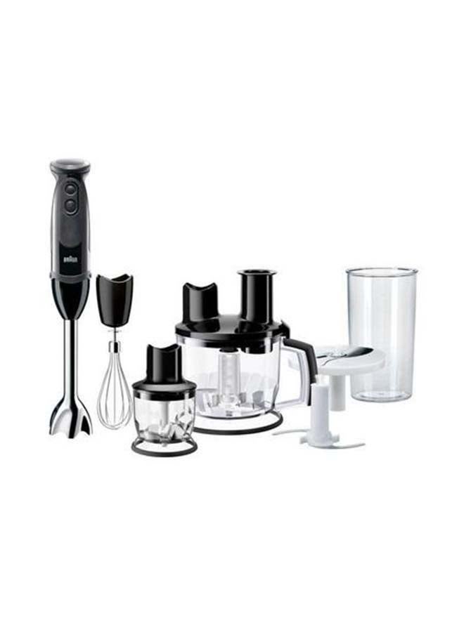 BRAUN Multi Quick 5, 21 Speeds, 1.5L Food Processor, Whisk, 350ml Beaker, Splash Control, MQ 5285 Black - Image 1