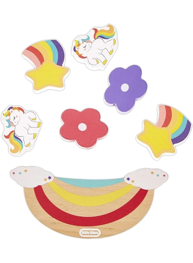 ليتل تايكس Wooden Critters Balancing Toy Unicorn