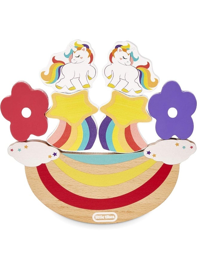 little tikes Wooden Critters Balancing Toy Unicorn - Image 2