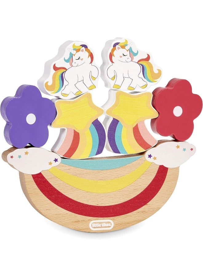 little tikes Wooden Critters Balancing Toy Unicorn - Image 4