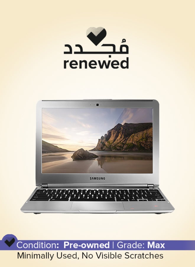 Samsung Renewed - Chromebook 303C XE303C12 Laptop With 11.6-Inch Display,Exynos Processor/1st Gen/2GB RAM/16GB SSD/256MB ARM Graphics Silver - Image 1