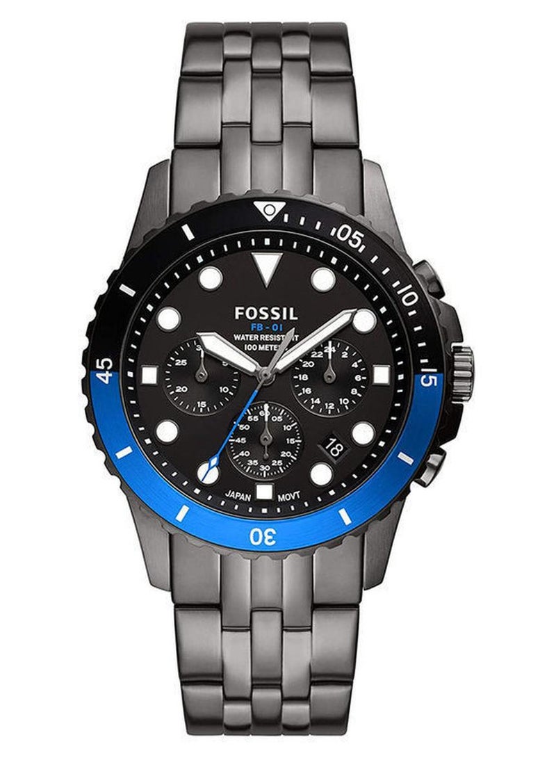 FOSSIL Men's Water Resistant Chronograph Watch FS5835 - Image 1