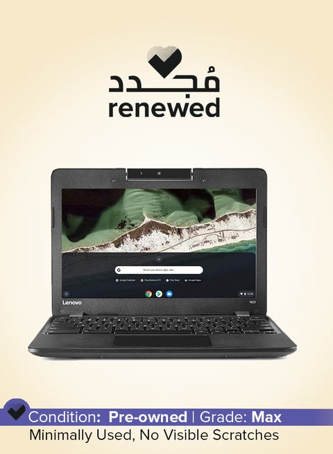 Renewed - Chromebook N23 (2017) Laptop With 11.6-Inch Display,Intel Celeron Processor/3rd Gen/4GB RAM/16GB eMMC/Integrated Graphics Black