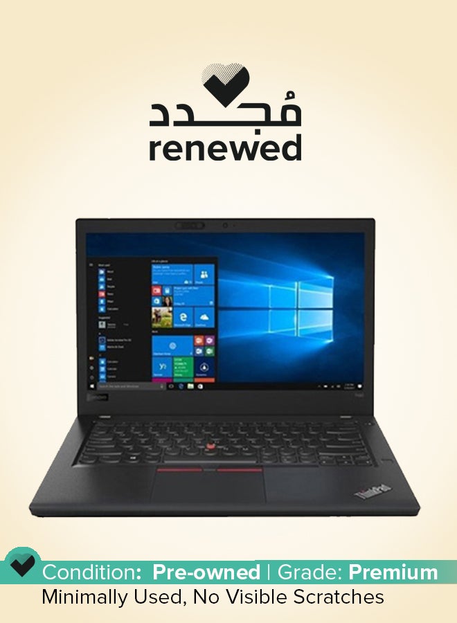 Lenovo Renewed - Thinkpad T480 (2020) Laptop With 14-Inch Display, Intel Core i7 Processor/8th Gen/16GB RAM/512GB SSD/Intel HD Graphics With English Keyboard English Black  - Image 1