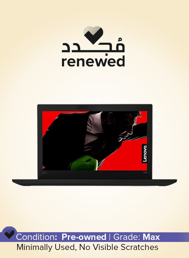 Lenovo - Renewed - Thinkpad X280 (2020) Laptop With 12.5-Inch Touchscreen Display,Intel Core i7 Processor/8th Gen/16GB RAM/256GB SSD/Intel HD Graphics English Black - Image 1