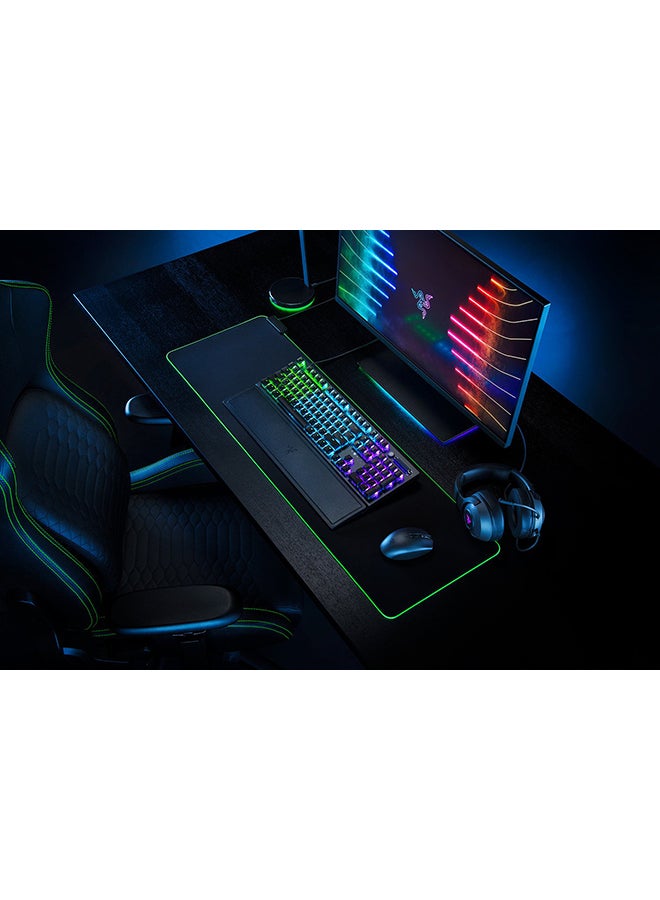RAZER - Phantom Keycap Upgrade Set Unique Stealth Pudding Design for Shine-through Razer Chroma RGB Lighting - Black - Image 1