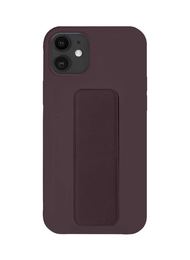 MARGOUN - Protective Case Cover With Finger Grip Stand For Apple iphone  11 Maroon - Image 1