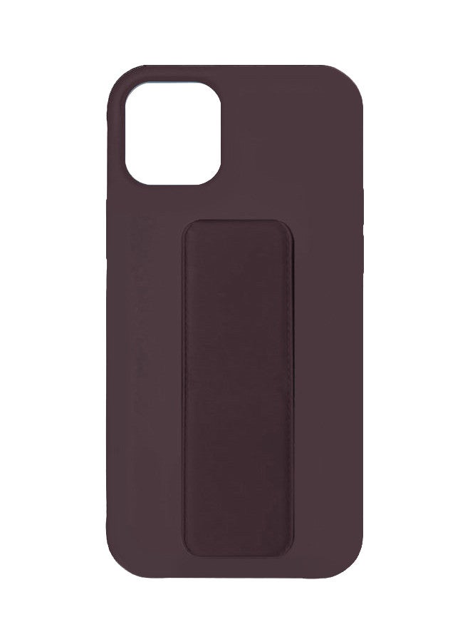 MARGOUN - Protective Case Cover With Finger Grip Stand For Apple iphone  11 Maroon - Image 1